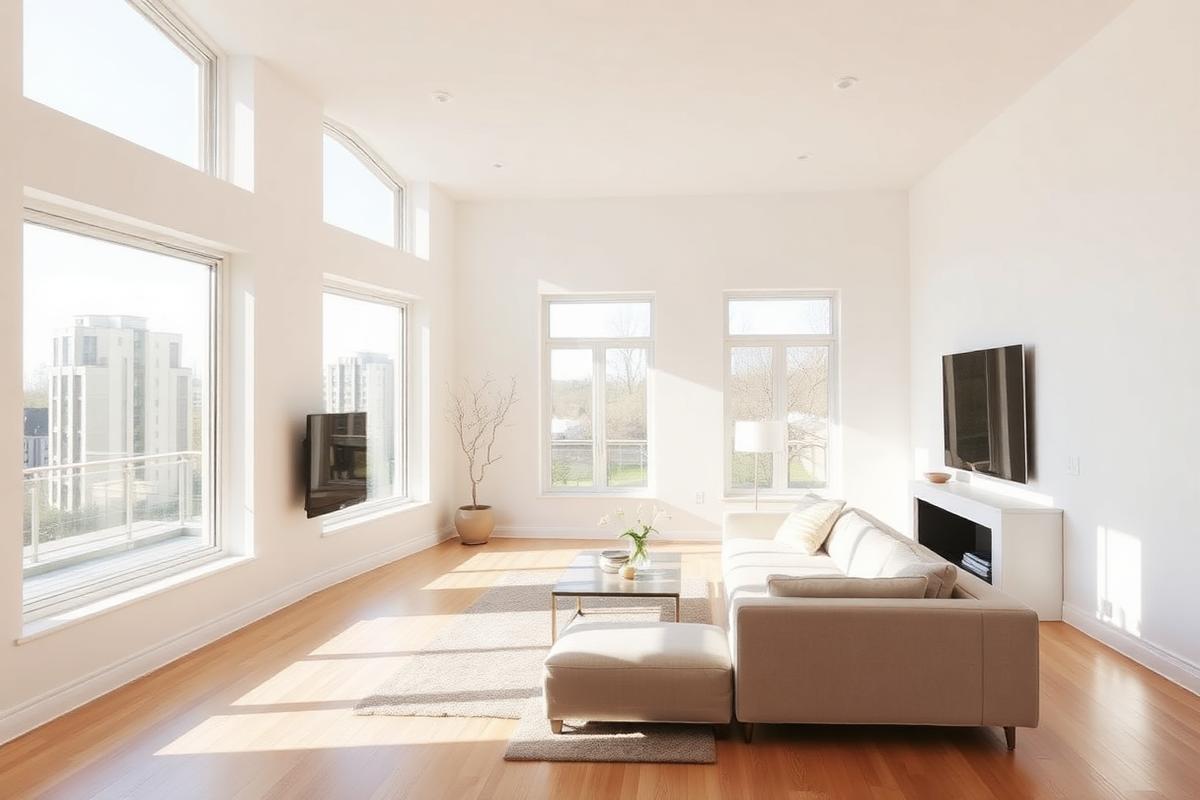 Penthouse con doble altura